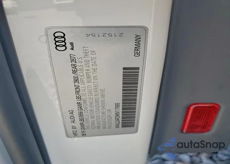 2019 Audi A6 Premium Plus z USA, uszkodzony, nr VIN WAUL2AF29KN117665